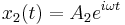 
x_2(t) = A_2 e^{i \omega t} \,\!
