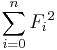 \sum_{i=0}^n {F_i}^2