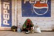 Waking up on a sidewalk in Bijapur, India