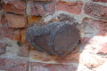 Ft. Sumter cannon shell in wall.jpg