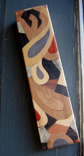 Wood intarsia