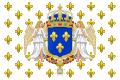 Royal Standard of the Kingdom of France.svg