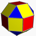 Rhombicuboctahedron color