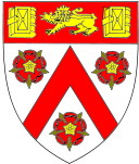 Trinity College heraldic shield