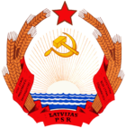 Coat of arms of Latvian SSR.png