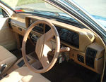 Beige automobile interior