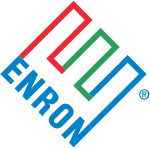 Enron logo, designed by Paul Rand