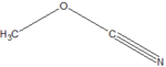 Methyl cyanate