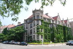 An ivy-covered building