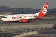 An Air Berin Boeing 737 aircraft on the tarmac