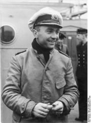 A jovial Prien, dressed in uniform