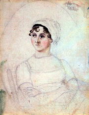 Jane Austen, drawn by her sister Cassandra (c. 1810)