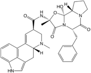 (6aR,9R)-N-((2R,5S,10aS,10bS)-5-benzyl-10b-hydroxy-2-methyl-3,6-dioxooctahydro-2H-oxazolo[3,2-a] pyrrolo[2,1-c]pyrazin-2-yl)-7-methyl-4,6,6a,7,8,9-hexahydroindolo[4,3-fg] quinoline-9-carboxamide