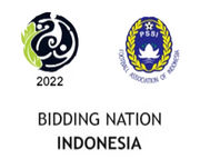 Indonesia's 2018–2022 World Cup Bid logo.