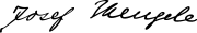 Josef Mengele Signature.svg