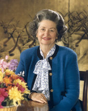 Portrait of Lady Bird Johnson