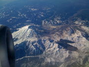 Snow covered mountain