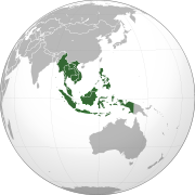 Topography of Southeast Asia.