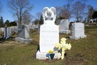 Anne Bancroft's grave in Kensico Cemetery