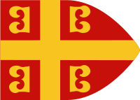 Byzantine imperial flag, 14th century.svg