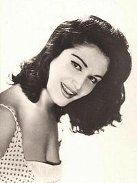 Promotional picture of Dalida taken in 1954.