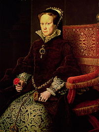 Mary I, by Antonius Mor, 1554