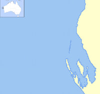 HMAS Sydney (D48) is located in Shark Bay