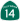 California State Highway 14 shield