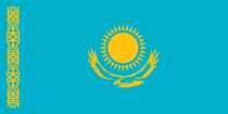 Kazakstan Flag