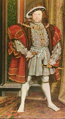 Henry VIII, by Hans Holbein, c.1536