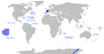 Location of French Overseas Territories