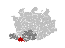 Mechelen municipality and arrondissement in the Flemish province of Antwerp