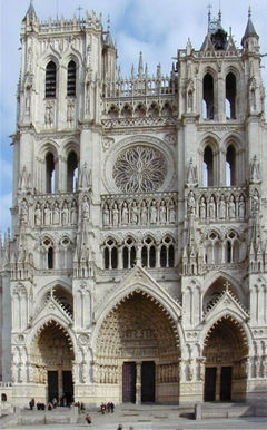 West front of Notre Dame d'Amiens