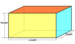 Rectangular cuboid