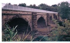 Laigh Milton Viaduct in Ayrshire is the oldest surviving railway bridge in Scotland