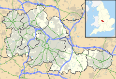 Walsall is located in West Midlands