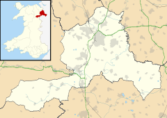 Wrexham is located in Wrexham