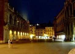 "Piazza dei Signori" by night.