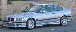 1995–1999 BMW M3 (E36) coupe (Australia)