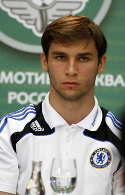 Ivanović with Chelsea.