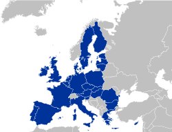 Current membership of Euratom; coinciding with that of the European Union