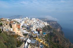 View across collapsed caldera