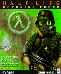 The box art for Opposing Force