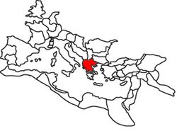 Location of Macedonia