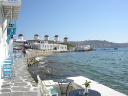 The Chora (capital) of Mykonos