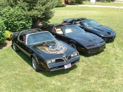 The second, third, and fourth generation Pontiac Firebird Trans Am