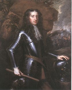 portrait of a man clad in armor, looking right