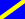 Blue flag with yellow stripe