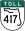 Toll Florida 417.svg