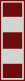 siver bar with three red squares